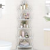 铁艺卫浴角室三架置间物架落地生间洗OJS手厨房收纳