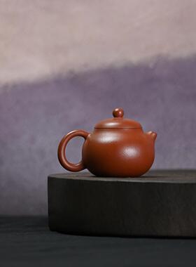 原矿朱泥纯工文旦10MLSY0348小手品光素自宜兴紫砂壶0功夫用泡茶