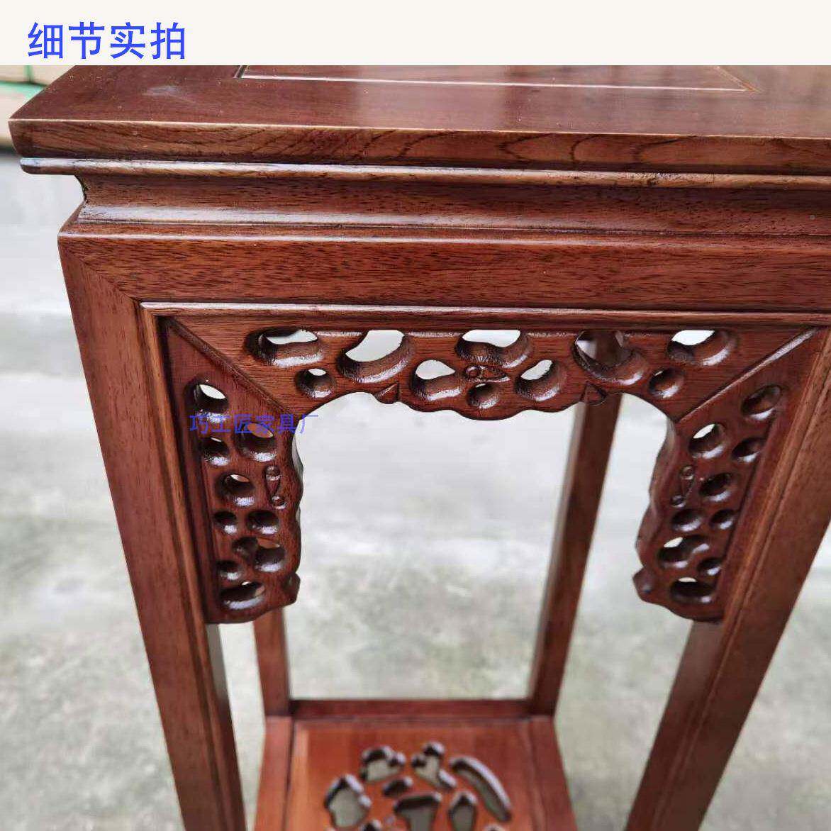 实木多花架无品牌/几层阳室内花卉盆景架子客厅台绿萝花草龙盆栽