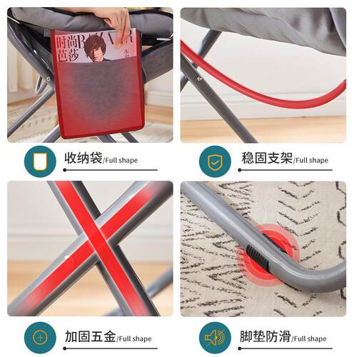 懒人沙发靠背躺椅学生家舍电宿脑椅用卧单人小沙发BY阳台休闲椅室