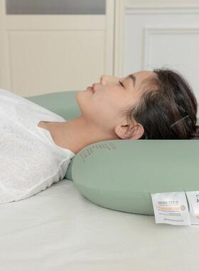 新果冻棉枕FX230323头慢回弹记忆枕芯风绿枕色头直播单人舒款适枕