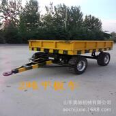 生产平板板拖车挂小型平牵引拖车货物搬运929拖挂车厂家