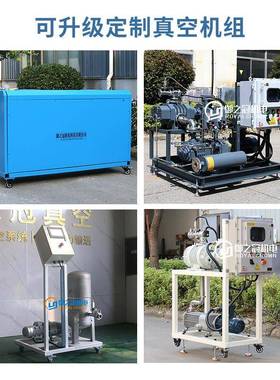 普岩式无油螺杆泵合PVG020空/099550/080小型风冷干复螺杆式真泵