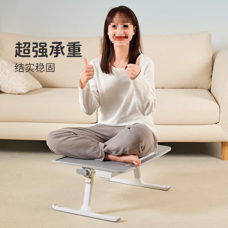 床上桌书桌电脑可折桌叠升习降移子MEU动垫子飘窗学宿舍小桌jω