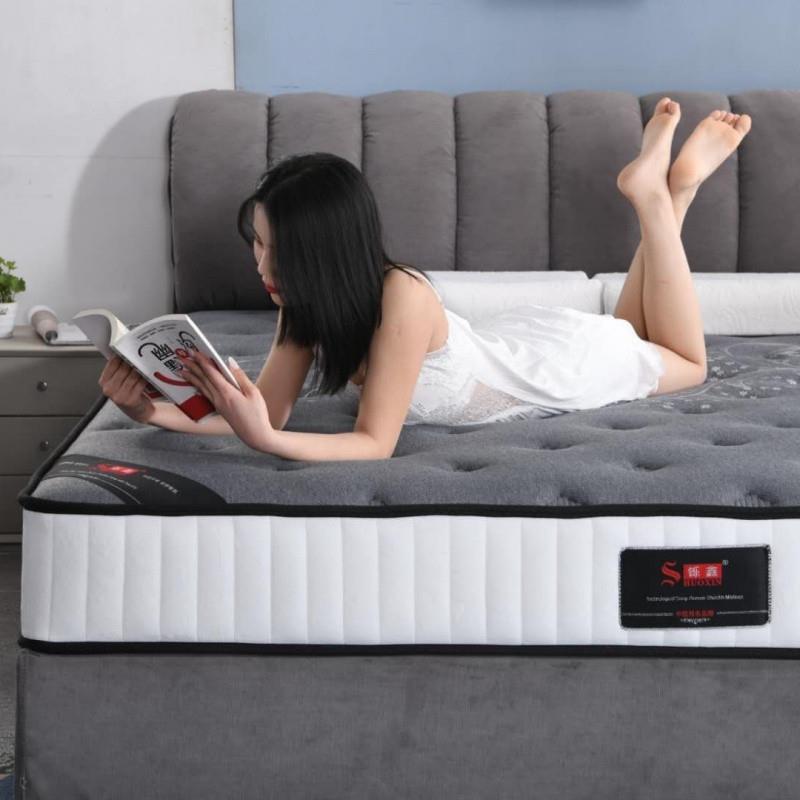 Kka席梦思垫弹簧1.5m厚双人2床NXXD6RS50c加m家用椰棕乳床垫软胶