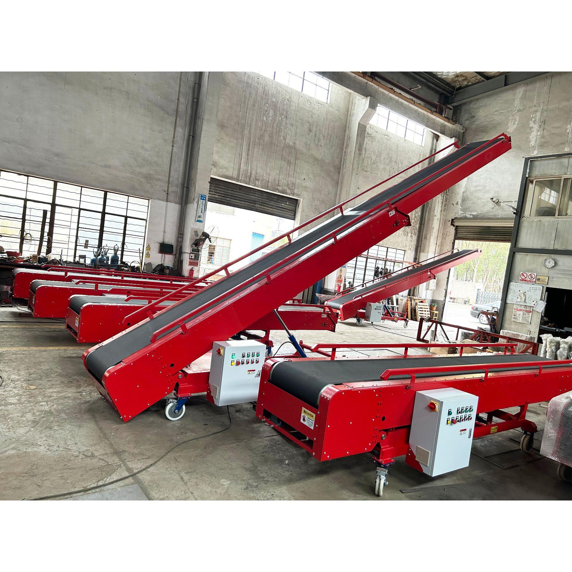 两节伸缩机4伸3装车机纸箱布卷面粉饲料装卸TC-M2-4/3高效装车