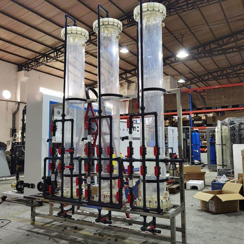有机玻璃混床玻璃钢混床大小型混合离子交换器树脂柱离子水机