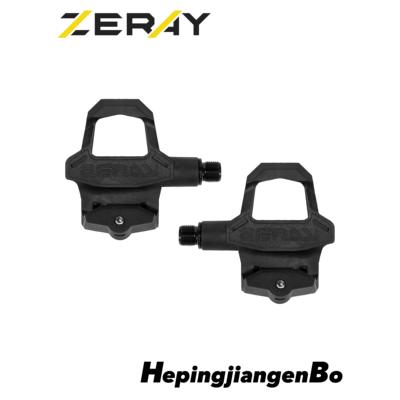 Zeray卓锐竞赛公路自行车锁脚自锁Zp-115碳纤维轻型自行车轴承脚