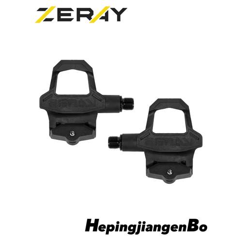 Zeray卓锐竞赛公路自行车锁脚自锁Zp-115碳纤维轻型自行车轴承脚