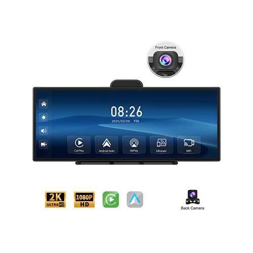 跨境10.25寸行车记录仪车载导航仪carplay便携屏行车清记录仪