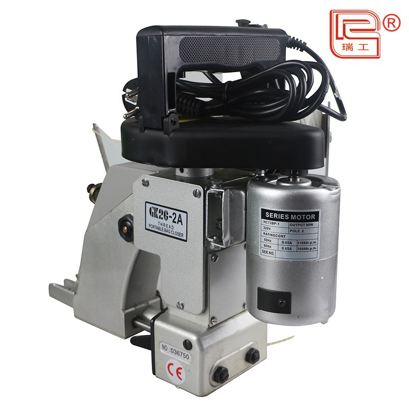 瑞工GK26-2A 手提式电动双线编织袋封包机覆膜袋缝包机麻袋封口机