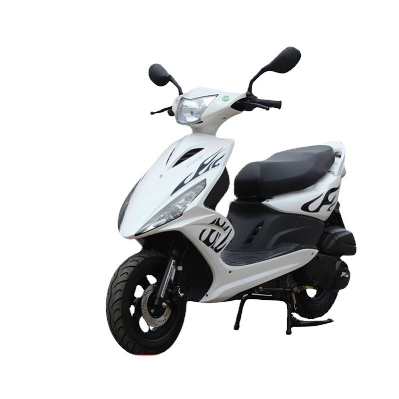 摩托车125踏板摩托车燃油助力车迅鹰款式125CC动力踏板助力国四版