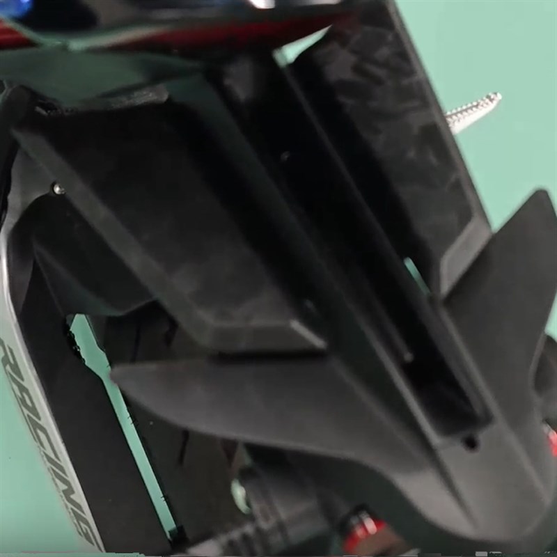 升仕ZT703RR后挡泥板上部改装总成加宽泥板 防水加大挡水板配件