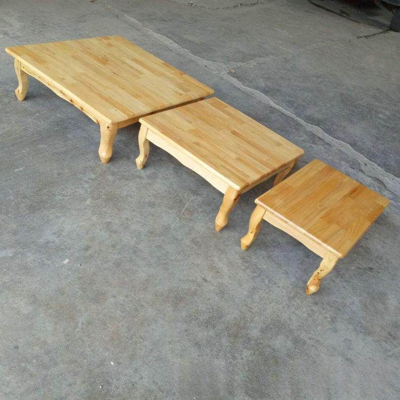 四川成实木虎足炕都桌北家方床上桌QOS茶用实木小几柏木飘窗桌矮