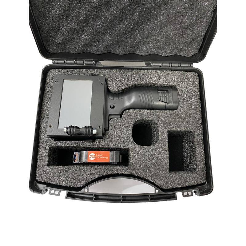 STX喷码机层抗摔工具箱黑色坚纳固耐用多保护耐摔ABS塑料收提手箱