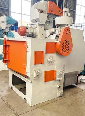 厂家直销Q32履带式抛丸砂机锈金属五6金QYY除清理喷丸滚机抛丸机