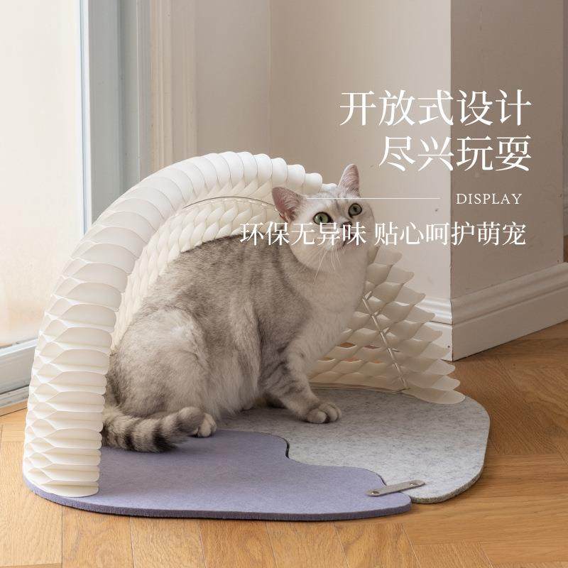 十八纸窝四品季通251用喵床半封闭网红折叠咪拆卸便携宠猫物用猫,住宅家具,其它成套家具,淘宝优惠券,粉丝福利购,淘宝优惠卷