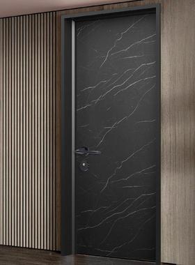 简约铝门室极简门门静木音卧室房间门隔音酒店门生态平内开门568