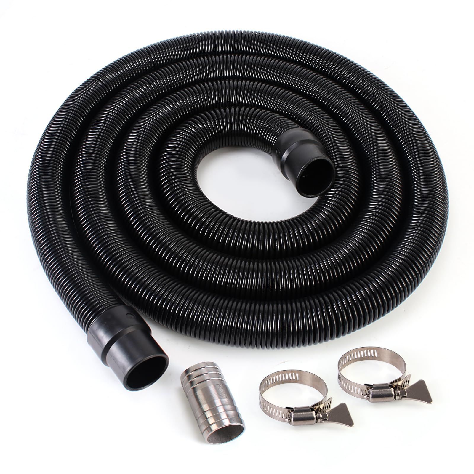 RV下水道软管套件1.5in带接头