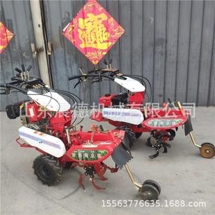 自油大走式园管理机DHG汽手扶旋耕生姜葱田开沟培土机