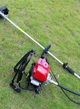二冲程斜跨式汽油割草机式便式大携AL-65528园棚果除草微耕机背负