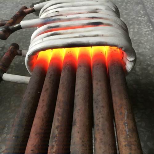 中频ZYU透热炉大钟吊杆卷扬备机感热轴加锻造设高频应透热设备