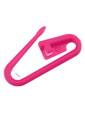 现货塑料别针2.厘白米无品牌/和针线3手彩色色玫红色蓝绿色工编织