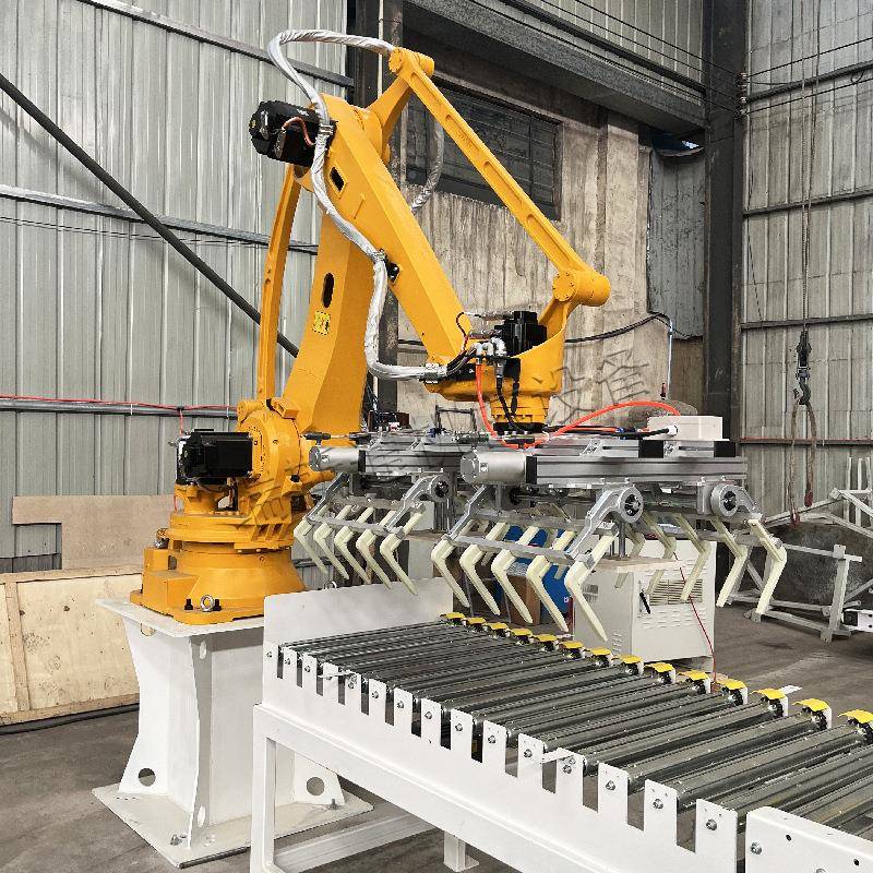 自动工业机器人码双垛机机械臂码垛机夹具全码垛机家高RHL速堆厂