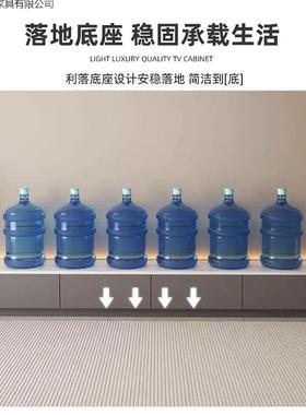 电视收FRY柜客厅用现代长款简约小户落家地纳储物一体电视型柜子