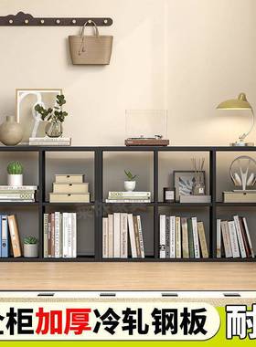 网红钢制格子柜黑色CGV卡莱克收纳置架八客厅格卧铁室艺储物物架