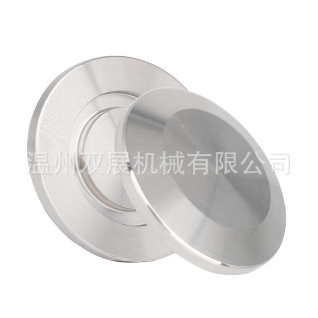 304不锈钢ISO高真空63法兰PMM80板片100固定160堵5头200挡板盲20