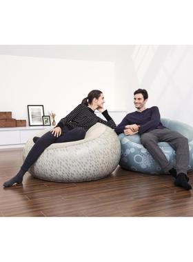 Bestywa5052百适乐懒DMV人充气发便携凳子时尚家用榻7沙榻米单人