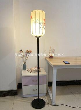 新中式明清古典落米灯37195客厅地卧室书房榻榻民复古仿古立式落