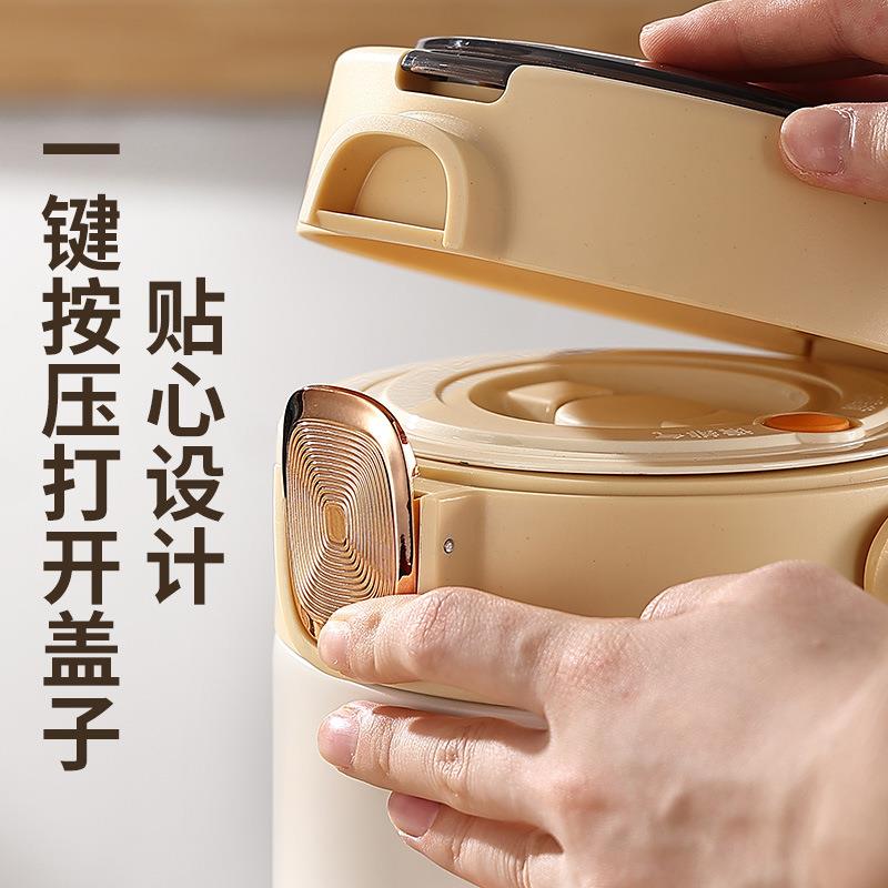 NSG保温饭盒6L不便锈钢1多层上班族便携带饭桶学生专用当盒保温提