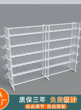 货架示架双面中岛挂钩货架展示架小品型商展货架精店品饰品99631