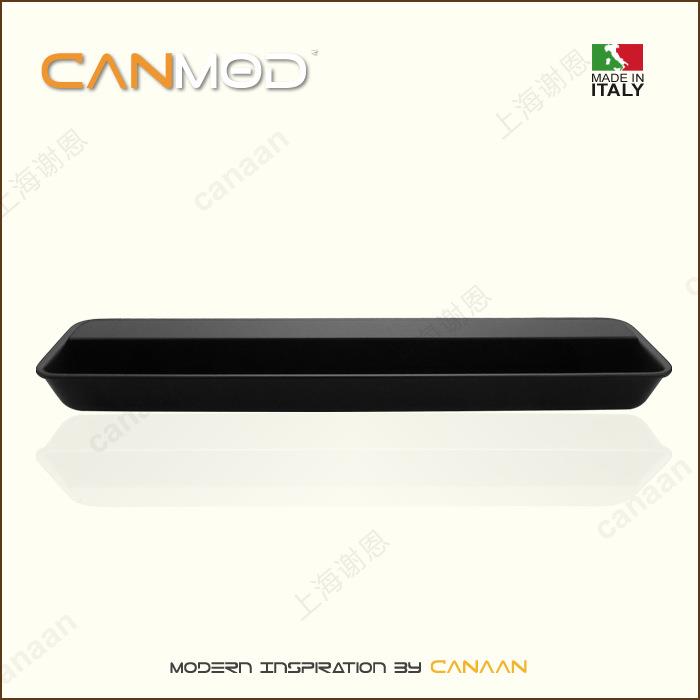 Canmod南原装意利进口哑黑迦色现代抽简约拉手屉柜门暗拉手823大3