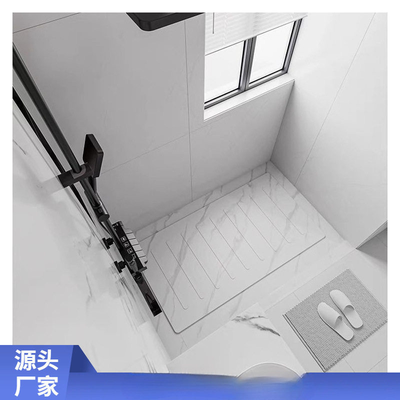 岩板淋浴房防滑地垫脚