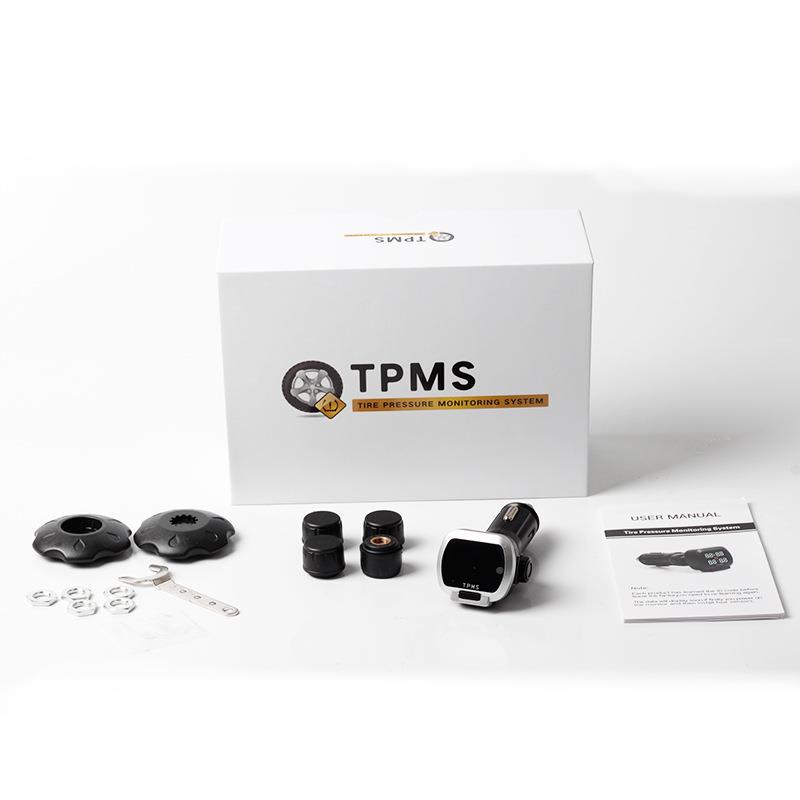 SNK车器载胎压监测器通点烟tpm用s小方便可巧调视角无线胎压监测