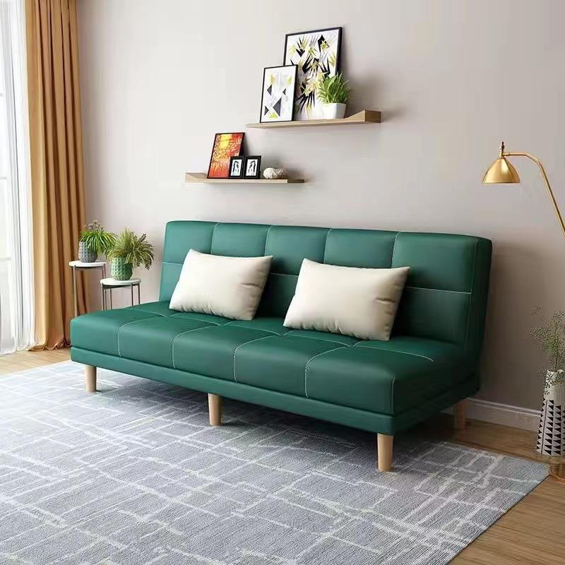 租房户型懒人沙床出发可折叠出租房沙发床单人一体两用FLC小布艺