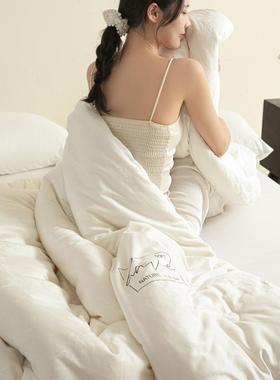 A类纯棉桑蚕丝大豆被芯纤子60s花被提冬季加厚保暖大豆维90397冬