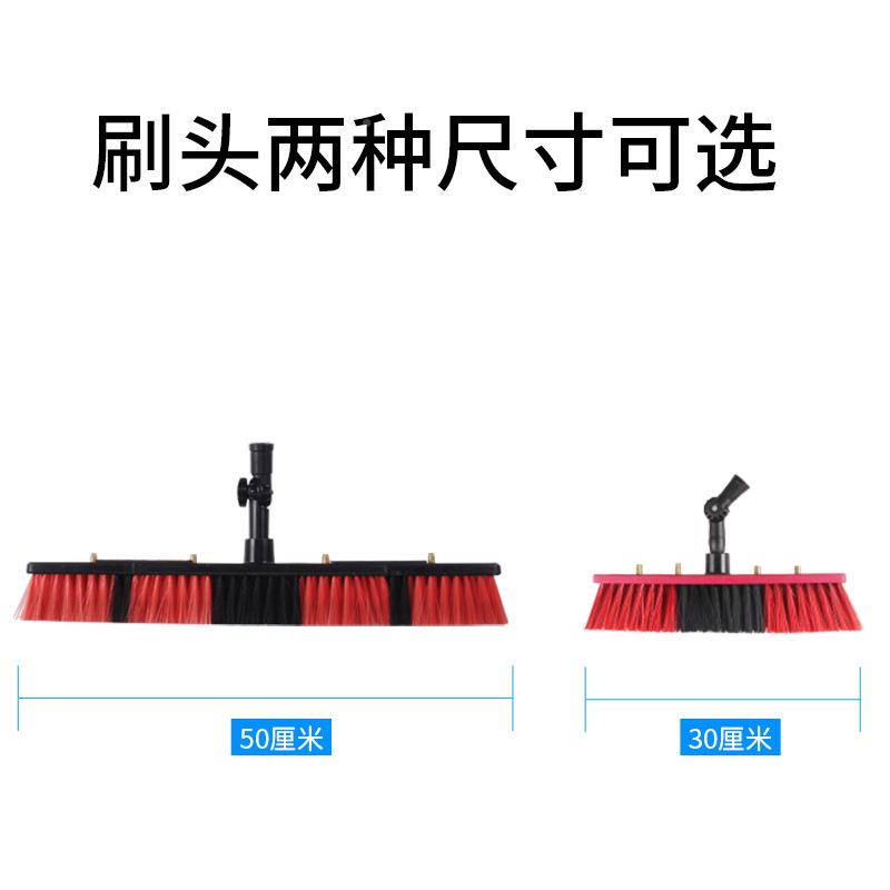 层光伏板清洗工具高擦玻璃墙洁招牌618清外设备加长伸缩杆通水刷
