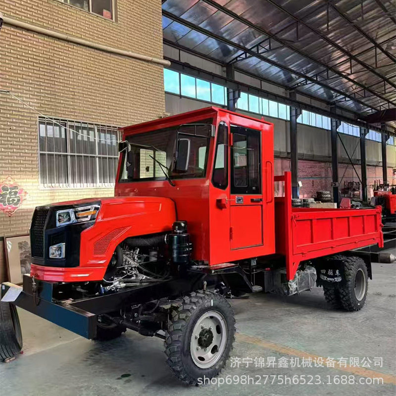 25马力四驱六轮自卸柴油矿车
