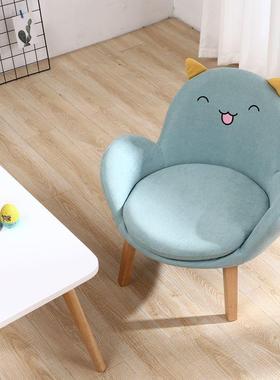 儿童卡通单人你迷靠背小沙座椅洗男孩女孩可拆小沙81704发客发厅