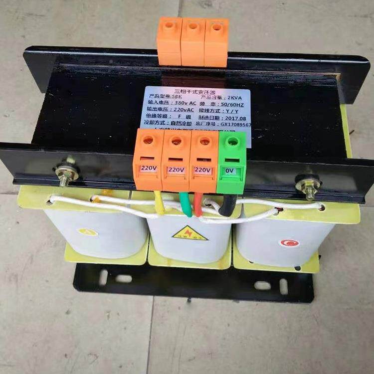 伺服电机用JCWA-KV5KV3A三相变压SLQ器380v/22v200v208v60HZ质保0