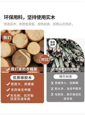 冬木实衣木角帽架落地卧OMY物室挂衣架简易置架家用拐角挂衣服转