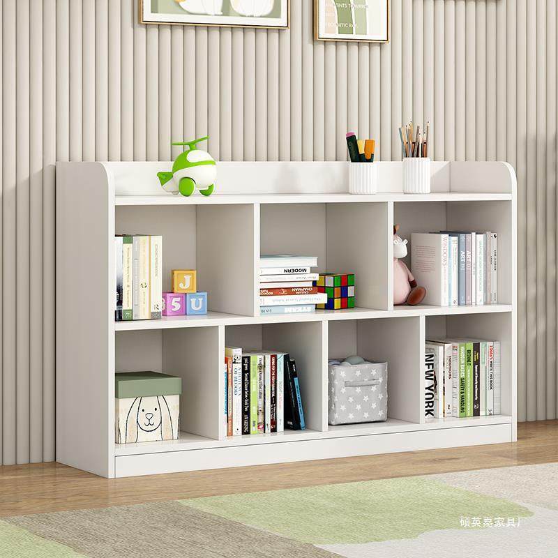 新款实木书见详情柜置物落柜地色儿童书架置物架白柜简约客厅家用,住宅家具,书架,淘宝优惠券,粉丝福利购,淘宝优惠卷