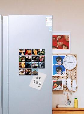 周杰伦新辑AL102578封面磁专贴吸冰箱jay歌词水晶玻璃磁吸贴门贴