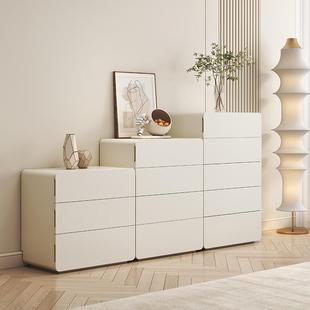 m奶油y风五斗柜卧立柜室抽屉柜极简三F779T676斗四斗柜组收合客落