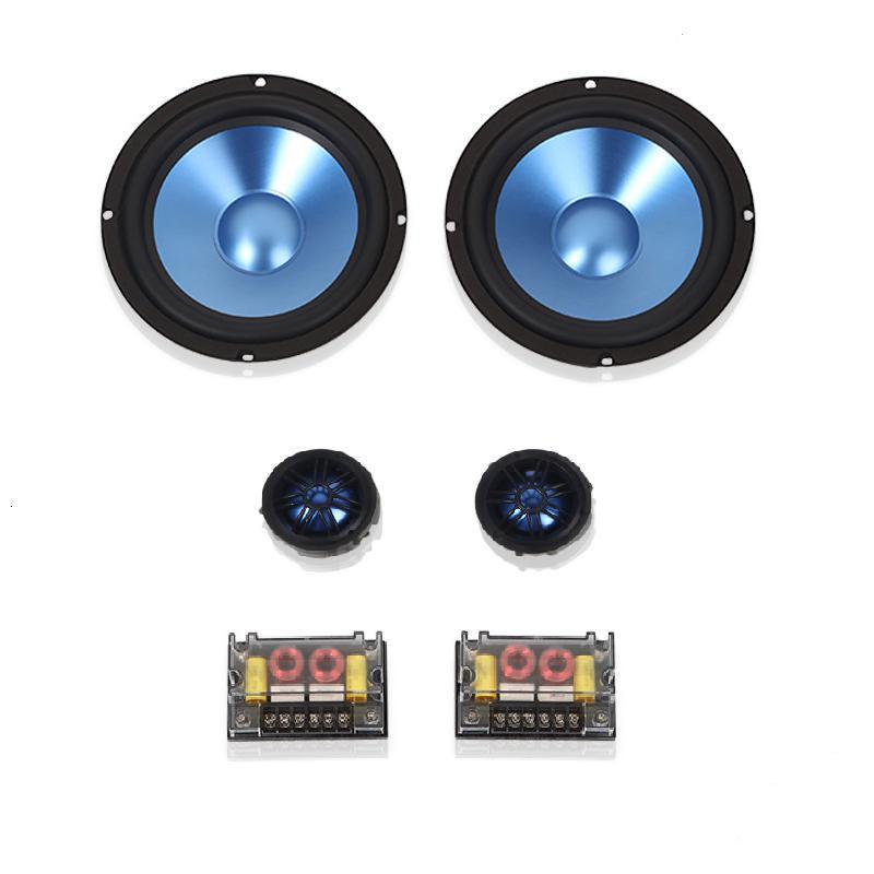 高汽车音响改装65寸喇叭套装音低音同轴通用车载二KT-602分频全.