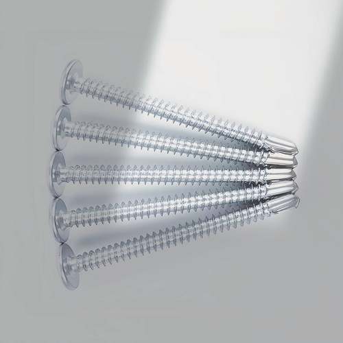 镀锌十大扁头华司带垫燕钻尾螺字丝自攻自钻螺丝钉圆头螺NEE钉尾M
